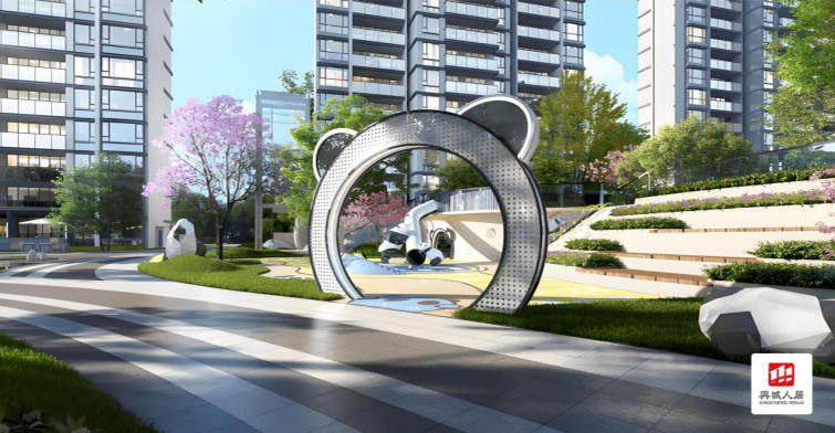 Tianfu New Area Residential Community: Luhu Forest Whispers